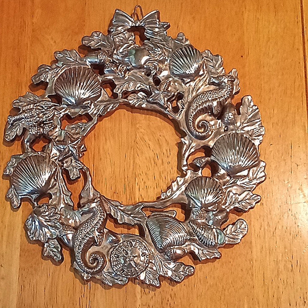 Nautical sea wreath